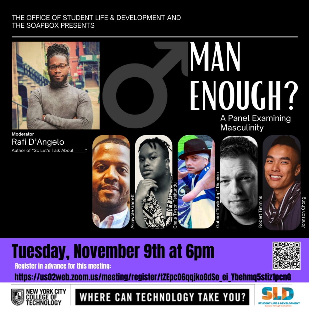 Man Enough?: A Panel Examining Masculinity 1