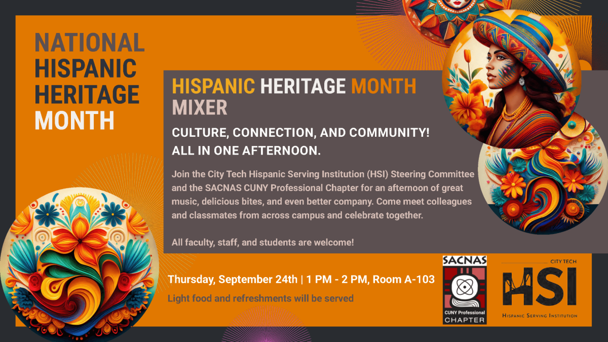 Hispanic Heritage Month at City Tech